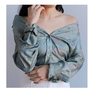 Lafayette 148 NY Silk Blouse